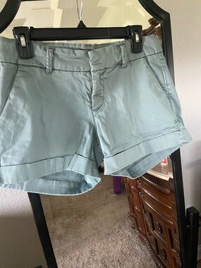 Dear John sage green Cuffed Athletic Shorts